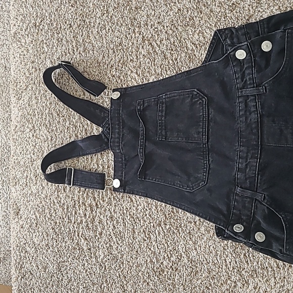 Wallflower Black Overalls Adjustable Straps - Picture 2 of 9